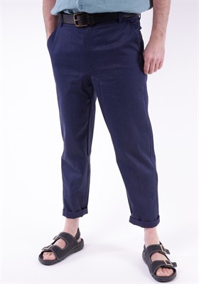 Брюки чиносы-джинсы укороченные/модные мужские брюки весна-лето 2022/ арт.3334 - фото 20139