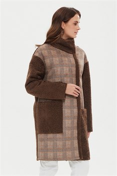 пальто женское 510/t barbara беж.-кор 6506 - фото 9235