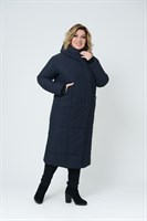 Кармель пальто жен. УП 680 зима синее
