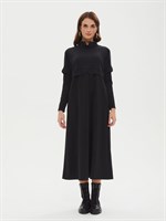 P010 PETEK (ЦВЕТ Чёрный) Платье женское 
