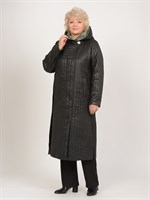 Кармель УП 764 (черный) пальто жен. ОСЕНЬ-ВЕСНА