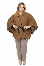 1082К Тедди Пончо size 1082К Тедди Пончо (one si