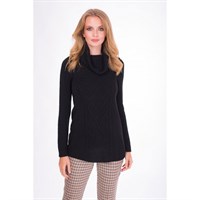 VZR990599 Туника женская черная VZR990599