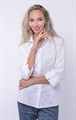 4513 Блуза льняная белая 4513-10