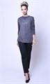 жилет женский серый  классический 1207-7  1207