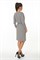 AZDT7099-1/серый платье 00113742