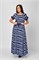 MV 217393 платье сине-бел. полоска 217393