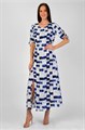 MV 219301 платье сине-белое 219301